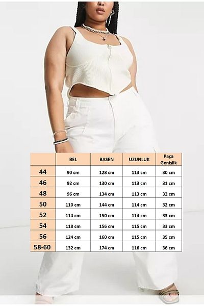 For Big Trend Women's Plus Size Wide Leg High Waist Woven Trousers with Side Pockets and Flap Pockets (Not Flexible.)