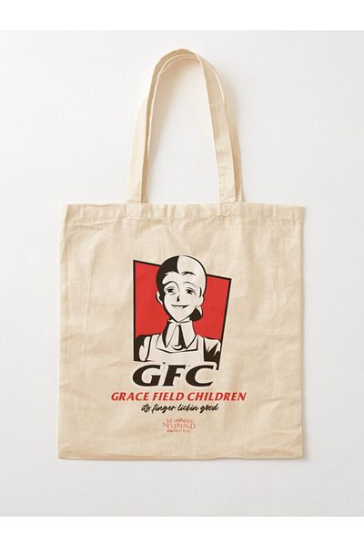 w house Gusseted Cloth Shoulder Bag 13652 - THE PROMISED NEVERLAND: GRACE FIELD CHILDREN