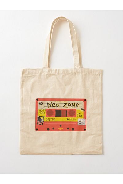 w house Gusseted Cloth Shoulder Bag 05705 - NCT 127'S NEO ZONE ALBUM AS A CASSETTE (C VERSION)
