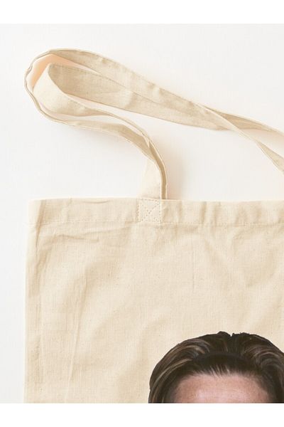 w house Gusseted Cloth Shoulder Bag 04792 - Jack Grealish Head