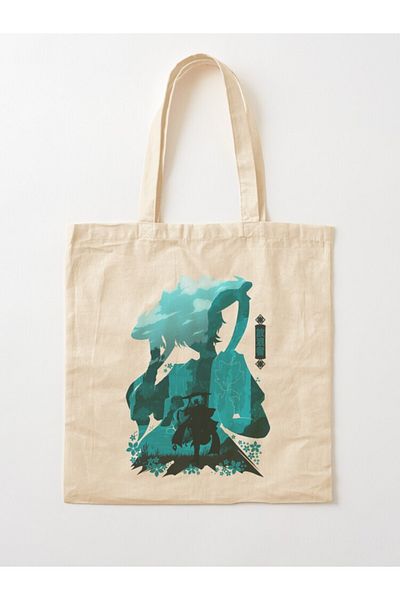 w house Gusseted Cloth Shoulder Bag 04273 - GENSHIN IMPACT WANDERER NEGATIVE SPACE