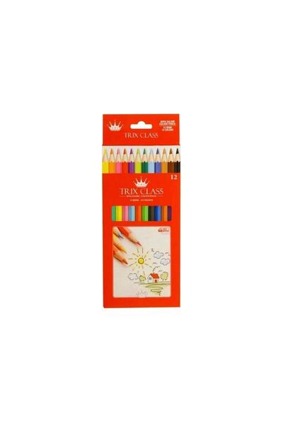 TRİX Trix Class Full Size Dry Paint Pen 12 Pieces