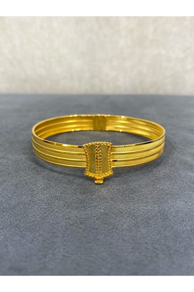 ARSLANTAŞ 1989 8 AYAR ALTIN RİZE MODEL KELEPÇE BİLEZİK