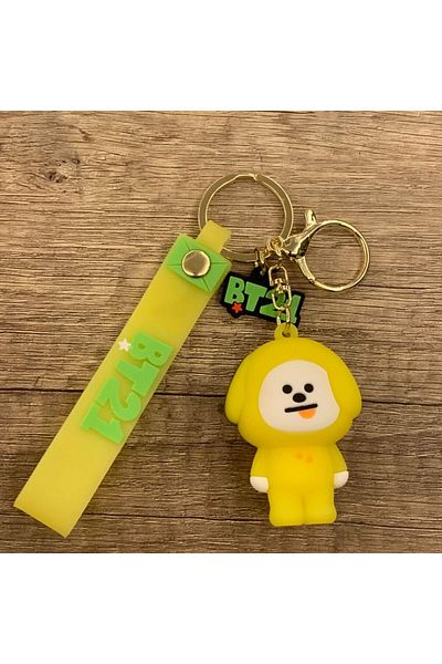 Kpop Dünyasi Bts Bt21 " Chimmy " Keychain / Bag Ornament