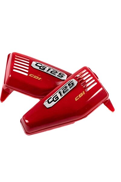 GMS Asya Kanuni Mondial Kuba Cg 125 Yan Panel Kapak Kırmızı Takım