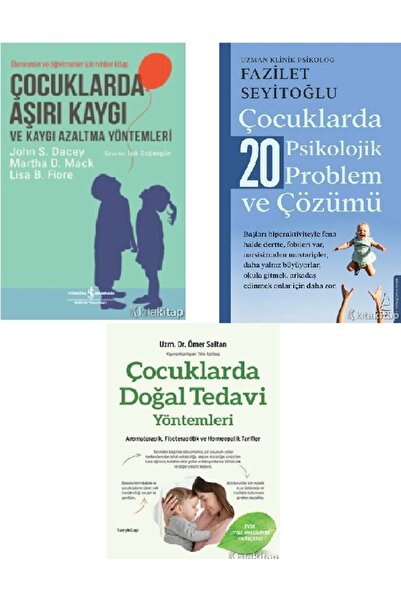 Kronik Kitap Çocuklarda Doğal Tedavi Yöntemleri-Çocuklarda Aşırı Kaygı -Çocuk...