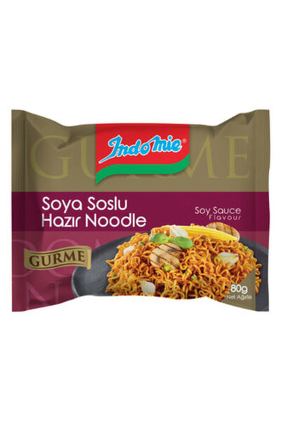 İndomie Indomie Gurme Soya Soslu Hazır Noodle 80 Gr ( 5 ADET )