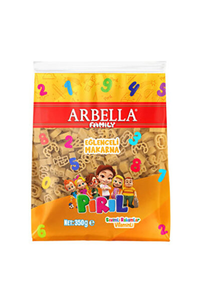 Arbella Pırıl Sevimli Rakamlar Vitam.makarna 350G ( 5 ADET )
