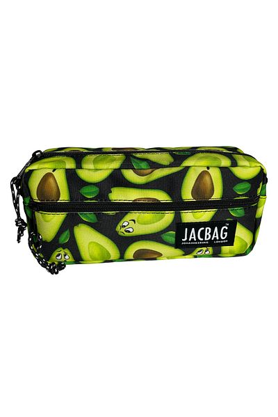 Jacbag Μολυβοθήκη με διπλό φερμουάρ