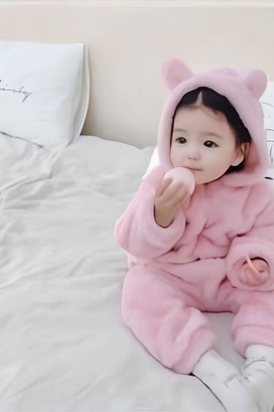 Bubito Plush Unisex Baby Kids Sleeping Bag Welsoft-Pink