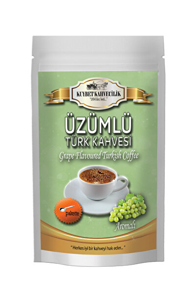 KUYBET KAHVECİLİK قهوة تركية بالعنب 200 جرام