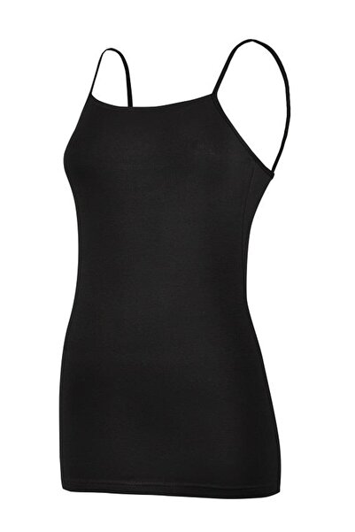 YILDIZ 6 штук зіркових лікраних майок на бретельках, чорні 2231