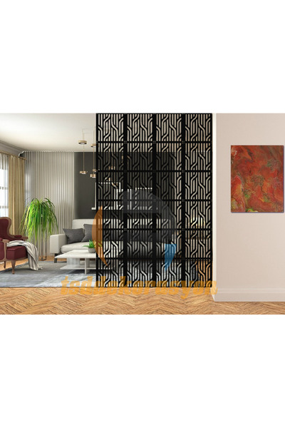 tsddekorasyon Tsd Dekorasyon Ahşap Oda Bölücü/Seperatör/ Duvar Panelleri 40x4...