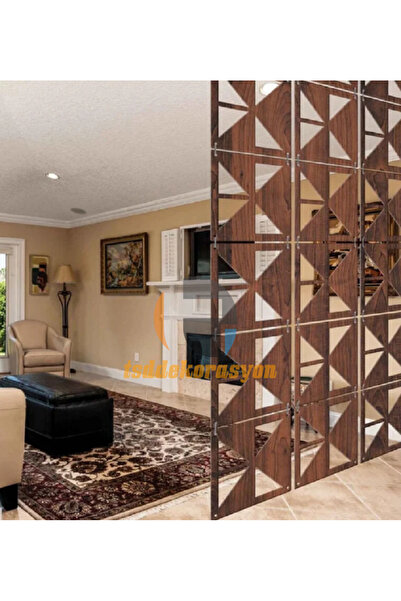 tsddekorasyon Tsd Dekorasyon Ahşap Oda Bölücü/seperatör/ Duvar Panelleri 40x4...