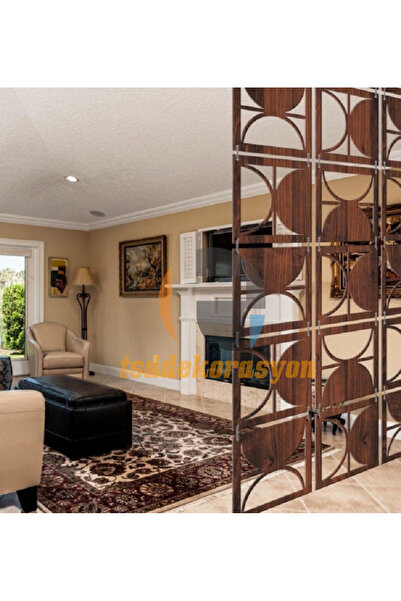 tsddekorasyon Tsd Dekorasyon Ahşap Oda Bölücü/Seperatör/ Duvar Panelleri 40x40