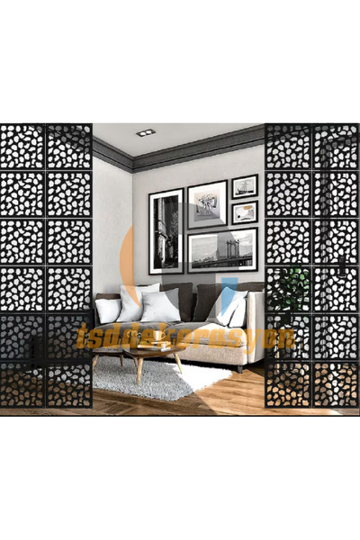 tsddekorasyon Tsd Dekorasyon Ahşap Oda Bölücü/Seperatör/ Duvar Panelleri 40x4...