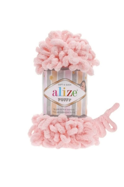 Alize puffy elle örülen kadife ip no 340 ( 5 adet fiyatıdır)