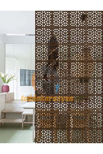 tsddekorasyon Tsd Dekorasyon Ahşap Oda Bölücü/seperatör/ Duvar Panelleri 40x40 Cm