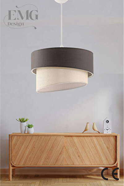 Emg DesiGn Fabric Galaxy Modern Cake Single and 2 Piece Gold Lampshade Set Galaxi Set