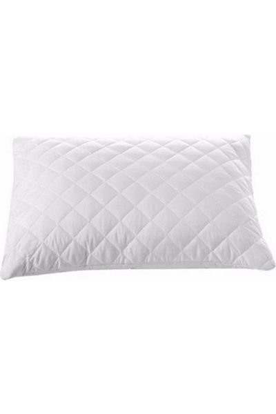 Lady Home Quilted Pillow Cover White 50x70 (PACK OF 2)