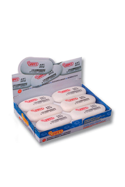 Jovi Cutie cu 12 gume de șters ovale