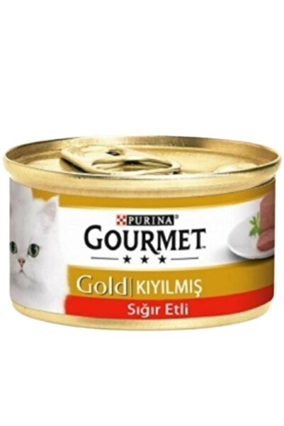 Gourmet Gold Kıyılmış Sığır Etli Kedi Konservesi 85gr. X 24 Adet
