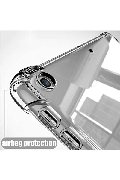 MOBAX Apple İpad 6 Nesil 9.7 2018 Darbelere Dayanıklı Şeffaf Arka Kılıf A1893 A1954