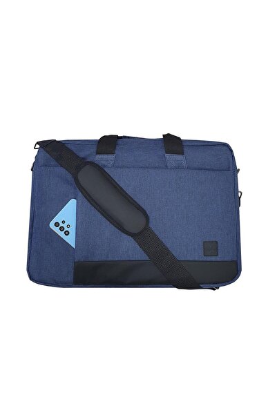 EYM Gbmotion 3 Compartment Briefcase Laptop Hand Shoulder Bag 17.3 Inch Navy Blue