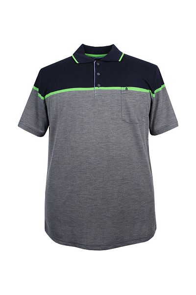 marufshop Ανδρικό T-Shirt Pique Polo με τσέπη με λαιμόκοψη
