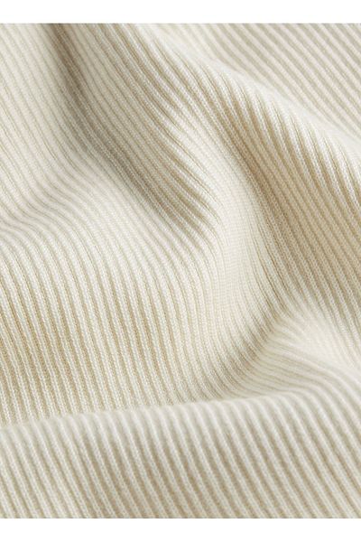 Calvin Klein Jeans Turtleneck Normal Plain White Sweater Women J20J221688YBI