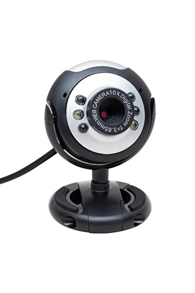 Genel Markalar PM-3962 1.3 MP 10X ZOOM 6 LEDLİ MİKROFONLU USB WEBCAM
