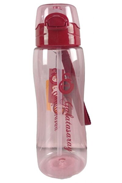 Me Çanta Galatasaray 750 ml Plastic Flask - Silicone Mouthpiece - Double Stag...