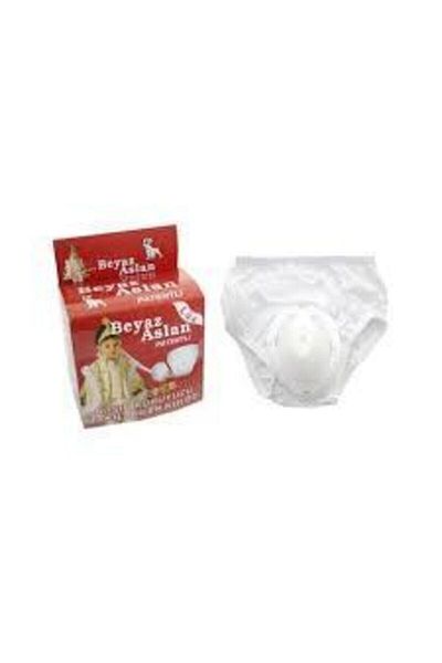 akyüz White Lion Crotch Protector Attachable Circumcision Panties