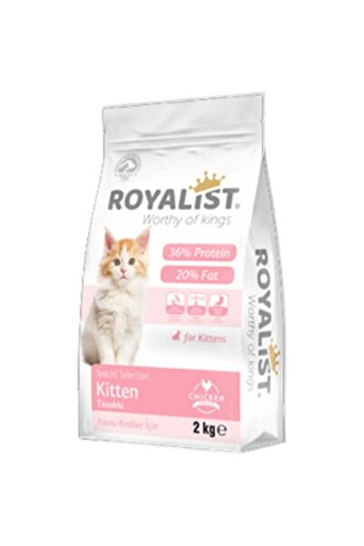 Royalist Premium Kitten Tavuklu Yavru Kedi Maması 2 Kg