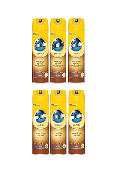 Pronto MOBİLYA CİLASI KLASİK 300 ml X 6 Adet