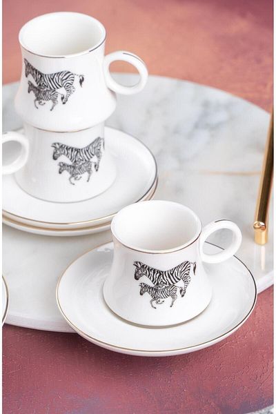 ACAR Motta Set of 6 Coffee Cups - 90 ml