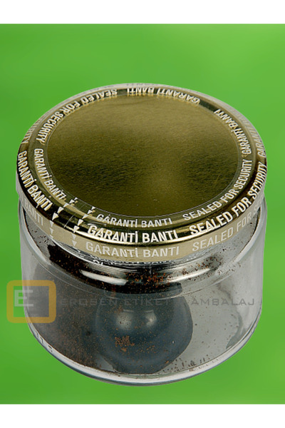 Erosen Etiket&Ambalaj Kavanoz Emniyet Bandı 82-85mm Kapak Baskılı (1750 ADET)