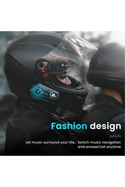 PİNK İTHALAT Kask Kulaklık Bluetooth Motosiklet Kulaklık Intercom Motorsiklet Kulaklık