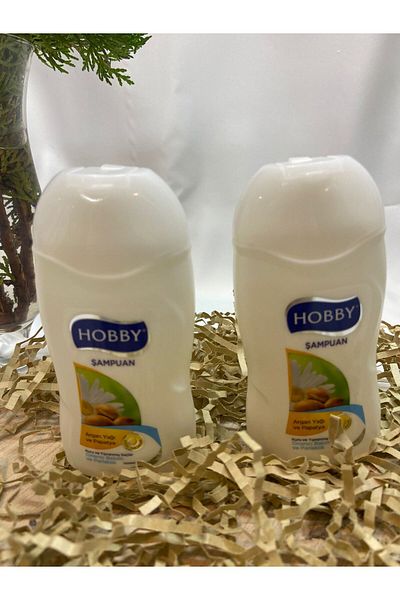 Hobby 75 ML Travel Size - 2 Pieces Shampoo, Argon Oil and Chamomile