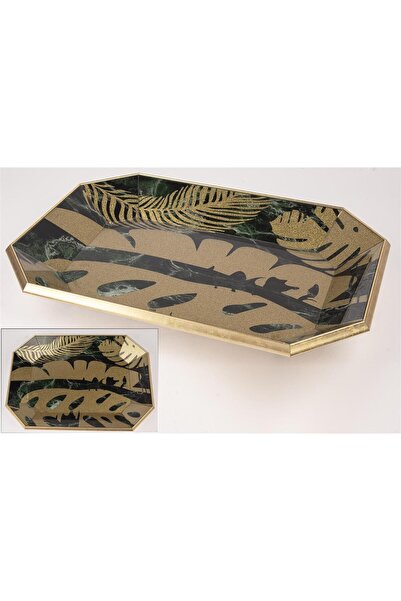 Mikasa Moor Gold Yapraklı Tepsi 42X30Cm