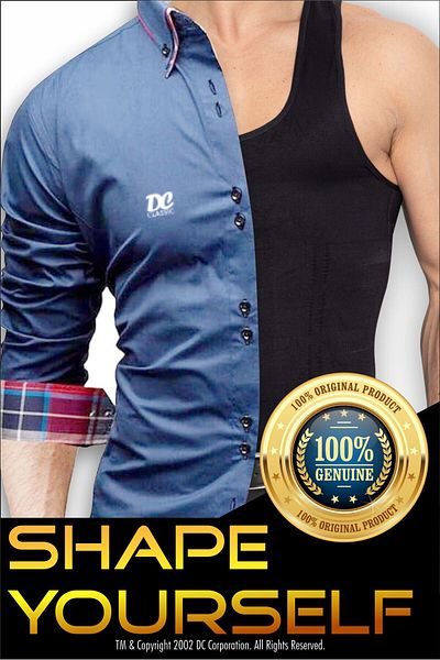 DC Corset Athlete Chest And Belly Toning Firming Gynecomastia Relief