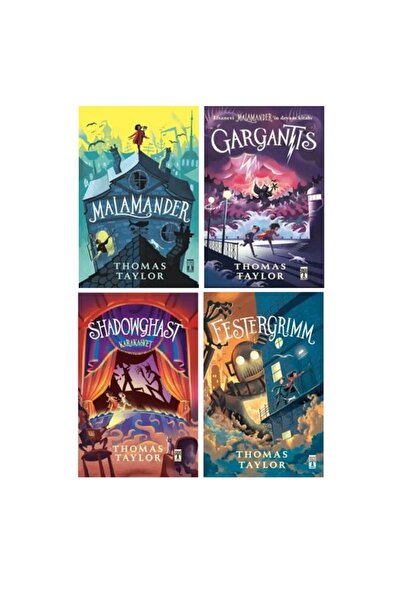 Timaş Yayınları Malamander Serisi 4 Kitap Set ( ORJİNALKİTAP ) / Gargantis - ...