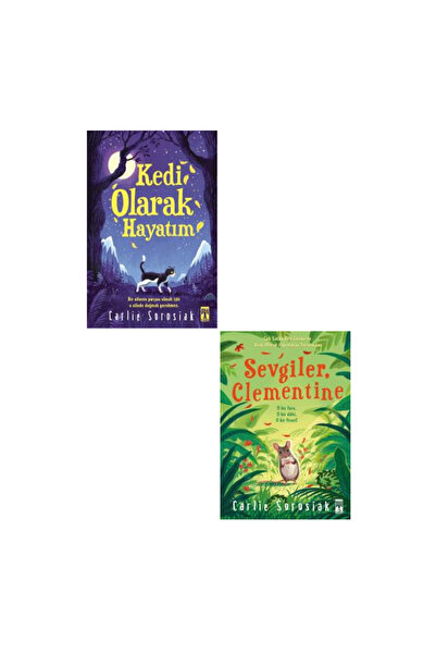 Genç Timaş Kedi Olarak Hayatım + Sevgiler Clementine 2 Kitap Set - Carlie Sor...