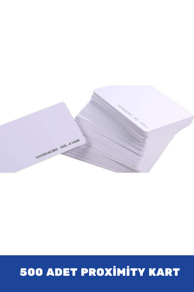 SONEX 500 Adet Proximity Kart RFID Manyetik Göstergeç – 125 kHz Kartlı Geçiş ...