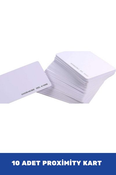 SONEX 10 Pieces Magnetic Card - Indicator Proximity Card
