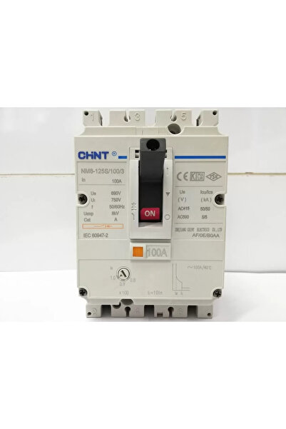CHINT 100A KOMPAKT ŞALTER TMŞ NM8-195S/100/3 123009