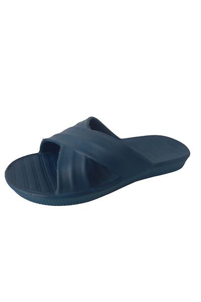 GEZER Papuci de plajă de zi cu zi, albastru bleumarin, ultra ușori