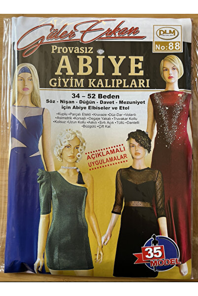 Güler Erkan Provasız Abiye Giyim Kalıpları