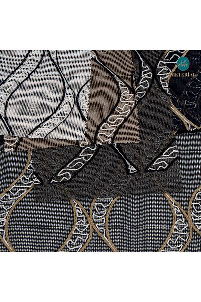METERİAL EMBROIDERY ON MESH
