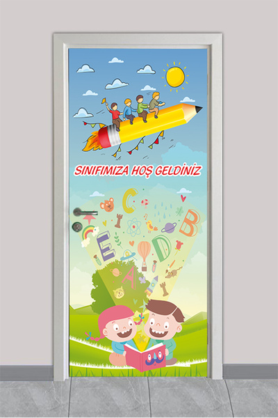 OnurStore تزيين باب المدرسة - مرحبًا بكم في فصلنا